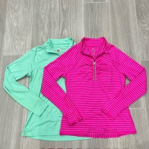 Athletic Half-Zip Long Sleeve Bundle